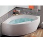 Baignoire d'angle Balneo Nalia