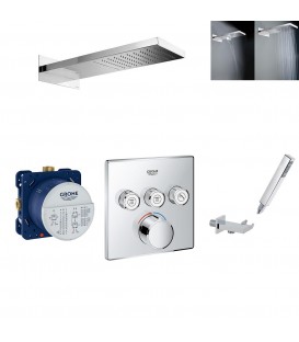 Kit douche encastree SmartControl Grohe