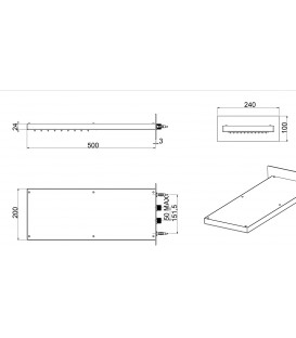 Kit douche encastree SmartControl Grohe