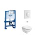 Pack WC suspendu hauteur réduite Grohe