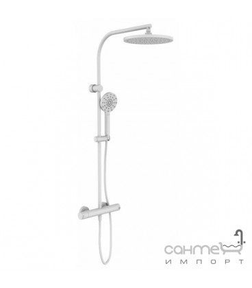 THERMOSTATIQUE DOUCHE AVEC COLONNE TIME LUI BLANC