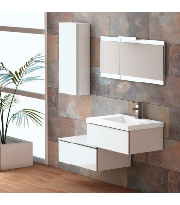 Meuble Suspendu Salle de Bain Duo 70