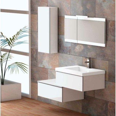 Meuble Suspendu Salle de Bain Duo 70