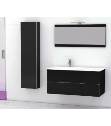 Meuble Suspendu Salle de Bain Duo 105