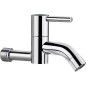 Robinet mural TWIN DN15 (1/2) saillie env 120 mm - eau froide