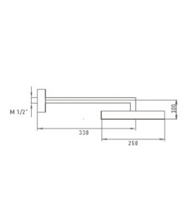 Douche de tete Plot et bras minimal