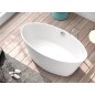 Baignoire en îlot BOLINA Aquarine Solid surface Mat