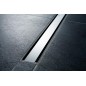 Canivelle de douche CleanLine60 300-900mm, cadre inox revetement noir