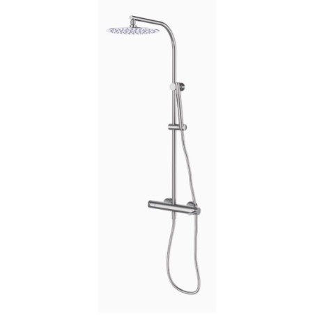 Mitigeur douche avec colonne AXIS finition noir