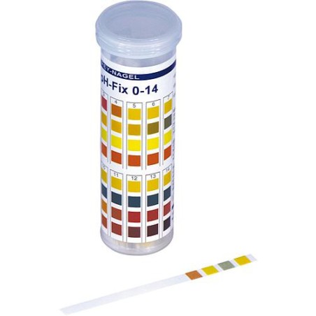 Languette PH Fix toutes utilisations pH 0  14 PT paquet 100 languettes 6 x 85 mm