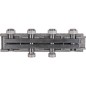 Repartiteur de chaudiere EVENES VT3 3 ecrou DN40 1 1 2 ecrou, 3m3m h 70KW fixation et isolation