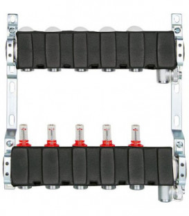 Isolation pour répartiteur de chauffage au sol laiton DN25 1 jusqu'a 12 circuits