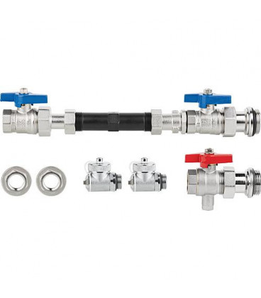 Pièce de raccordement WS WMZ-41/3E 3/4" (110mm) avec purge