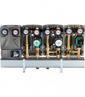 kit de circuit de chauffage Easyflow DN25 R1" avec isolation non melange avec vanne de decharge