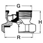 Frein (SBM) DN 1 1/4" avec passage d'air automatique - reglable