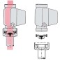 Clapet anti thermosiphon Type 73S, DN 15 (1/2") pour 1"