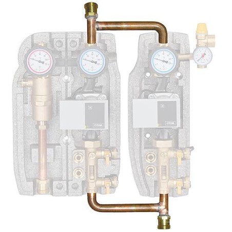 Kit de raccordement 1", pour deux stations solaires Easyflow