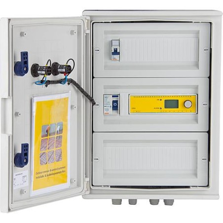 Armoire électrique et répartiteur pour chauffage, 3,6KW-1 circuit, thermostat+capteur inclus