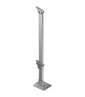 Standfix Tube Standfix 35x10 mm revêtement blanc longueur 660 mm