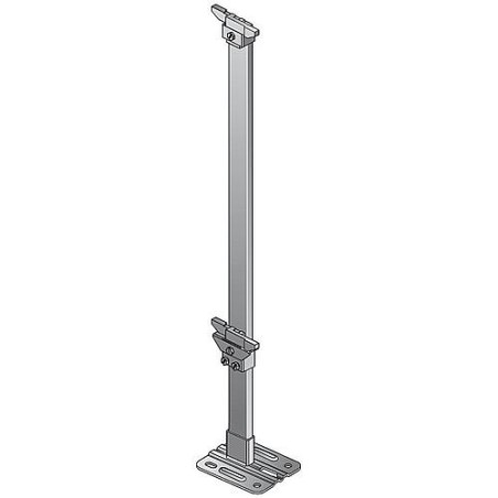 Standfix Tube Standfix 35x10 mm revêtement blanc longueur 960 mm