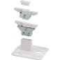 Standfix pour montage intérieur blanc comp.:pied, cons,sup.bouc dimen.80-100mm