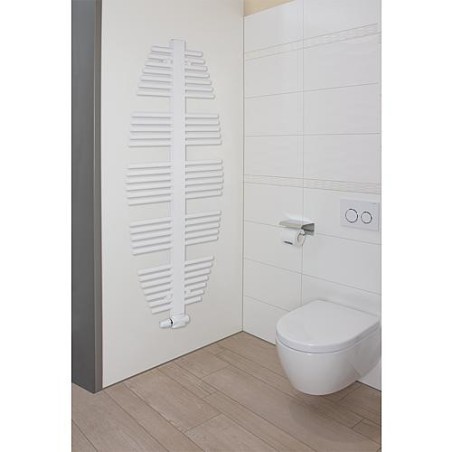 Radiateur seche-serviette Vespucci Doppio, blanc, hxl: 1556x700mm