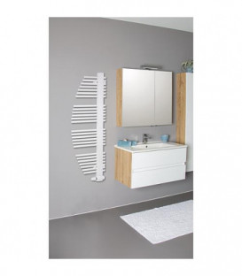 Radiateur seche-serviette Vespucci, couleur: blanc hxl: 1320x500mm