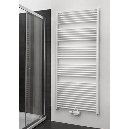 Radiateur salle de bain avec borne centrale Dim : 1745x610 mm, blanc