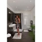 Radiateur salle de bain avec borne centrale Dim : 1440x510 mm, blanc