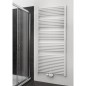 Radiateur salle de bain avec borne centrale Dim : 755x460 mm, blanc