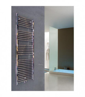 Radiateur salle de bain, droit avec borne centrale,type Jessica Dim : 1785x500 mm, chrome