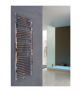 Radiateur salle de bain, droit avec borne centrale, tpye Jessica Dim : 1200x600 mm, chrome