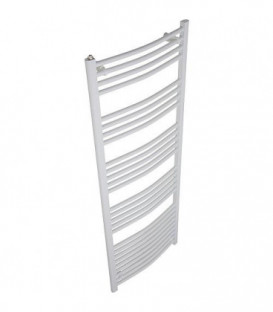 Radiateur seche-serviette courbe Type JESSICA 795X500 mm couleur blanc RAL 9016