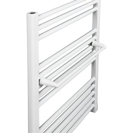 Porte-serviette 500 mm couleur blanc RAL 9016