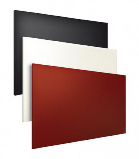 Radiateur infrarouge rouge 400W, montage mural et plafond 587x587x45mm