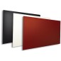 Radiateur infrarouge rouge 400W, montage mural et plafond 587x587x45mm