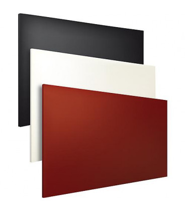 Radiateur infrarouge rouge 800W, montage mural et plafond 587x1167x45mm