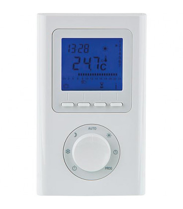 Thermostat radio sans fil pour chauffage infrarouge programmable