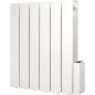 Radiateur aluminium electrique Comore 5815, 1500 Watt, RAL 9010