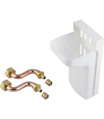 Kit raccordement radiateur pour PER a glissement diam. 12 mm