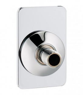 RFix radiateur s-serviette avec 1 raccord M/F 3/4" x 1/2" pour PER a sertir diam. 12 mm/chrome