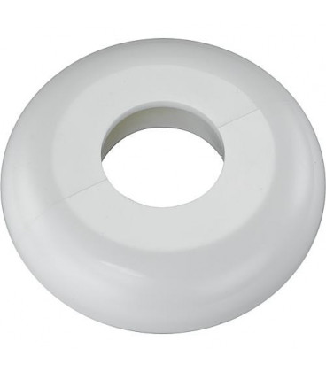 Rosace type Mailand Blanc - Similaire RAL 9016- 21,7 mm