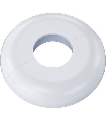 Rosace type Mailand blanc.- similaire RAL 9003 16 mm