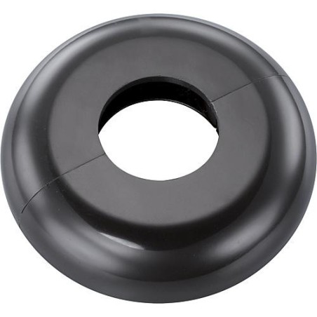 Rosace type Mailand gris noir RAL 7021 - 16mm