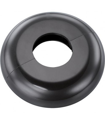 Rosace double - type Mailand *BG* gris-noir - similaire RAL 7021-21,7 mm