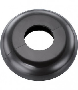 Rosace simple type Mailand gris-noir - similaire RAL 7021 - 15 mm *BG*