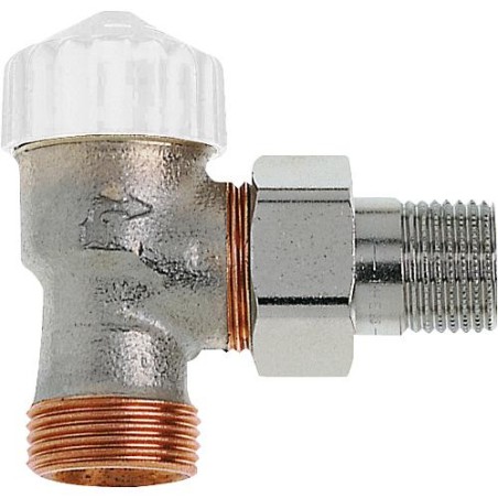 Soupape de thermostat V-Exact II, angle filetage mâle G 3/4, DN 15