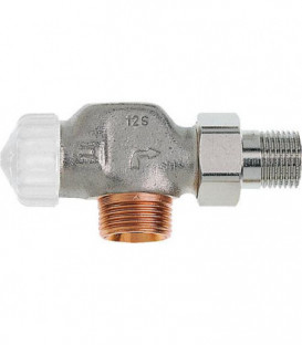 Soupape de thermostat V-Exact II, angle filetage mâle G 3/4, DN 15