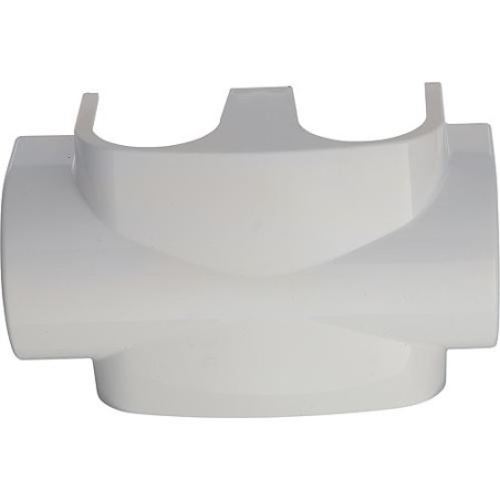 Revetement special Design Line pour raccord 2 points blanc, RAL 9016 *BG*