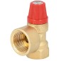 Soupape de securite a membrane chauffage DN15 - Entree 1/2" sortie 3/4" - 3,0 bar